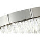 Canada LED 24 inch Chrome LED Chandelier Ceiling Light